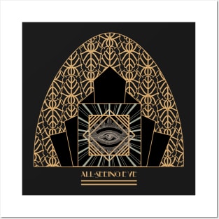 All Seeing-Eye - Art Deco Posters and Art